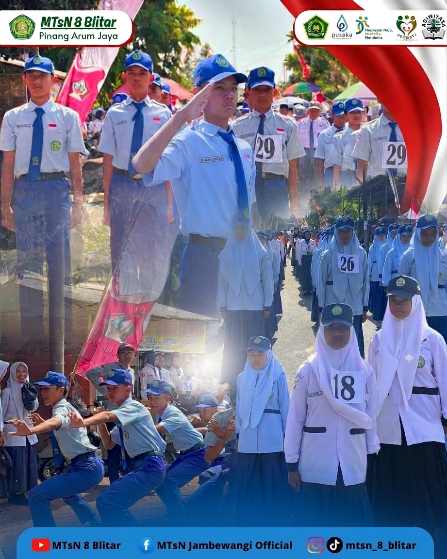 Tampil Memukau, Tim LBB MTsN 8 Blitar Borong Juara Harapan di Tingkat Kecamatan Selopuro